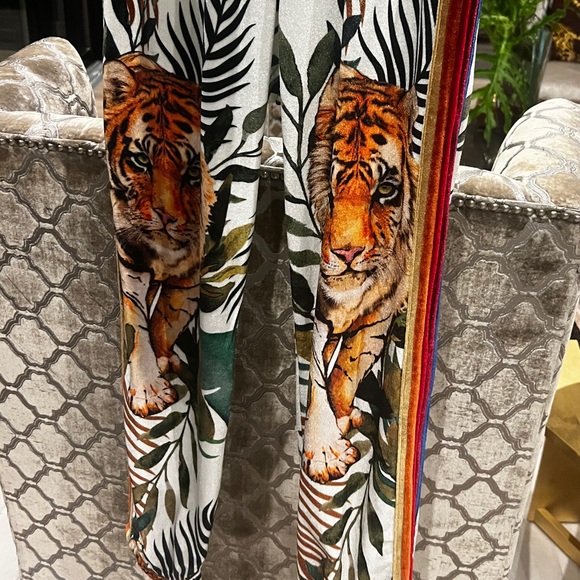 Tiger Aviator Nation Velour Sweatpants Aviator Nation Velvet Tiger